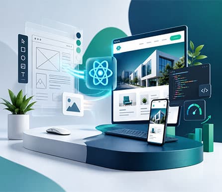 React website development