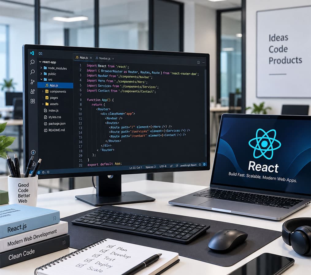 React Website Development Services