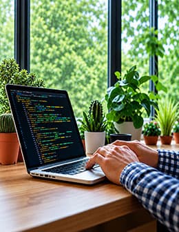 Our experts turn your ideas into seamless web solutions that drive your business success.