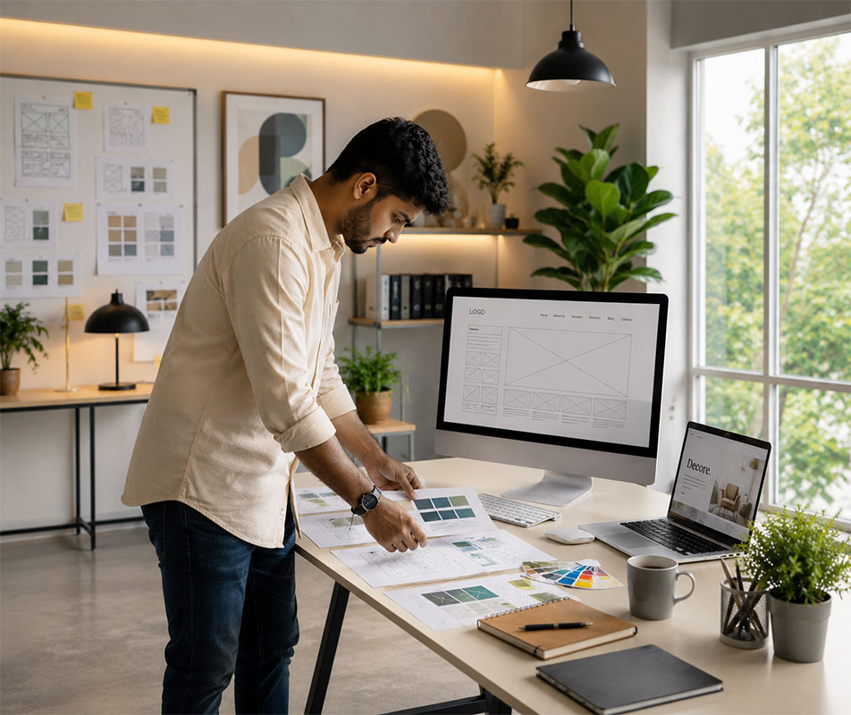 Corporate website design