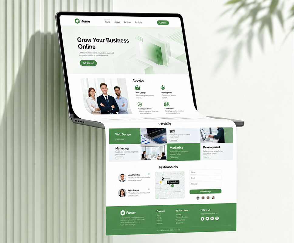 Corporate website design chennai